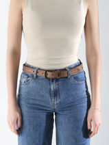 Ceinture Biba Beige accessoires NIA1A-vue-porte