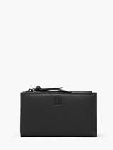 Portefeuille Cuir Biba Noir wallet VAW3L