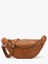 Sac Banane Cuir Biba Marron heritage HAK5L