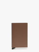Aluminium Card Holder Secrid Brown alu 00C