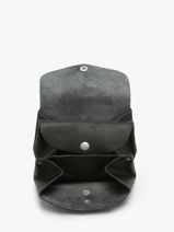 Porte-monnaie Le Gustave Cuir Paul marius Noir vintage GUSTAVEM-vue-porte