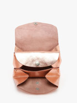 Leather Le Gustave Coin Purse Paul marius Pink vintage GUSTAVEM-vue-porte