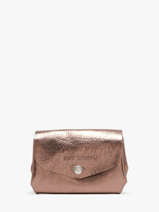 Leather Le Gustave Coin Purse Paul marius Brown vintage GUSTAVEM