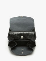 Leather Le Gustave Eclipse Coin Purse Paul marius Black eclipse GUSTMECL-vue-porte