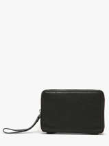 Leather Alice Wallet Paul marius Black vintage ALICE