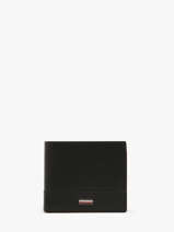 Wallet Corporate Leather Tommy hilfiger Black corporate AM13246