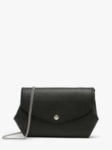 Sac Pochette Le Gustave Cuir Paul marius Noir vintage GUSTAVEP