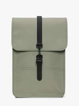 Backpack Mini - 1 Compartment Backpack With 13" Laptop Sleeve Rains Green city 13020