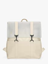 Split Msn Bag Mini - 1 Compartment Backpack Rains Beige city 14290