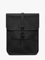 Backpack Micro - 1 Compartment Backpack Rains Black city 13010