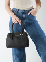 Handbag Alpes David jones Black alpes CM6827H-vue-porte