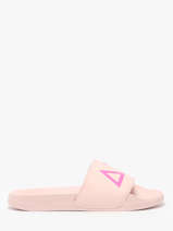 Flip Flops Logo Sun68 Pink women X35204