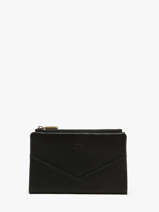Wallet Vintage Leather Mila louise Black vintage 3760CX