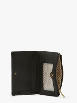 Wallet Leather Mila louise Black vintage 3760CX-vue-porte