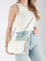 Shoulder Bag Brixton Valentino White brixton VBS7LX08-vue-porte