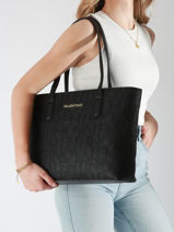 Sac Port paule Pansy Valentino Noir pansy VBS8PG01-vue-porte