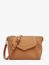 Sac Bandoulire Vanilla Cuir Nathan baume Marron candy 7