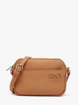 Sac Bandouli�re N City Ghent Cuir Nathan baume Marron n city 6