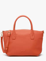 Sac  Main Tiny Cuir Nathan baume Orange victoria 88