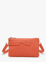 Sac Bandoulire Florence Cuir Nathan baume Orange n city 4