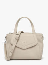 Leather Cacao Top-handle Bag Nathan baume Beige candy 6