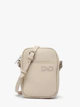 Sac Bandouli�re N City Cuir Nathan baume Beige n city 5
