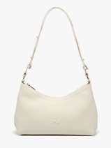 Sac Port� �paule Victoria Cuir Nathan baume Beige victoria 91