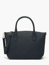 Sac � Main Tiny Cuir Nathan baume Bleu victoria 88