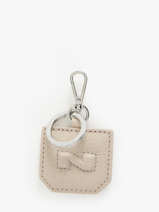 Leather Keychain Nathan baume Beige original n 710N