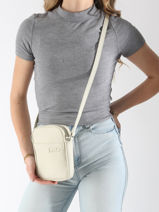Shoulder Bag N City Leather Nathan baume Beige n city 5-vue-porte