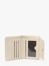 Porte-monnaie Porte-cartes Miniprix Beige grained 78COK865-vue-porte