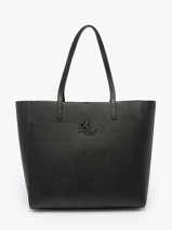 Sac Port� �paule Cameryn Cuir Lauren ralph lauren Noir cameryn 31960183