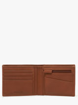 Wallet Austin Leather Serge blanco Brown austin AST21115-vue-porte
