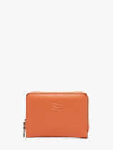 Wallet Leather Crinkles Multicolor caviar 14326