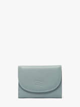 Portefeuille Caviar Cuir Crinkles Bleu caviar 14327
