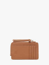 Card Holder Caviar Leather Crinkles Brown caviar 14318