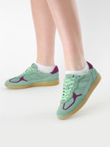 Sneakers Tb.490 En Cuir Alohas Vert accessoires 10047107-vue-porte