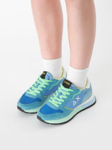 Sneakers Ally Color Explosion Sun68 Blue women Z35204-vue-porte
