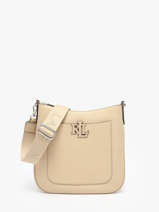 Shoulder Bag Cameryn Leather Lauren ralph lauren Beige cameryn 31970152