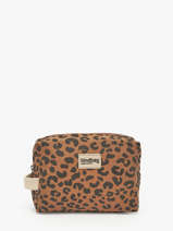 Toiletry Kit Hindbag Brown leopard LE