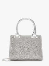 Sac De Soire Miniprix Argent strass XS95008