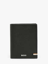 Portefeuille Iconic Cuir Hugo boss Noir iconic HLO421A
