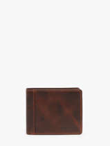 Portefeuille Porte-cartes Cuir Maverick Marron the original MAVTO006