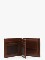 Portefeuille Porte-monnaie Rough Gear Cuir Maverick Marron rough gear MAVRG004-vue-porte