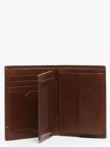 Portefeuille Porte-monnaie Rough Gear Cuir Maverick Marron rough gear MAVRG032-vue-porte