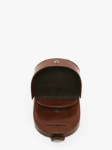 Porte-monnaie Cuir Maverick Marron rough gear MAVRG057-vue-porte