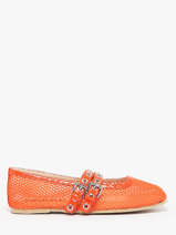 Ballerinas Colors of california Orange women CPATTY07