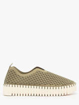 Mocassins Ilse jacobsen Vert accessoires TULI3373