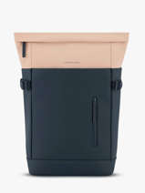 1 Compartment Backpack With 14" Laptop Sleeve Helsinki Kapten and son Blue backpack HELSINK2