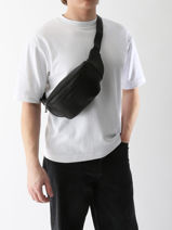 Sac Banane Arthur & aston Noir leon 4-vue-porte